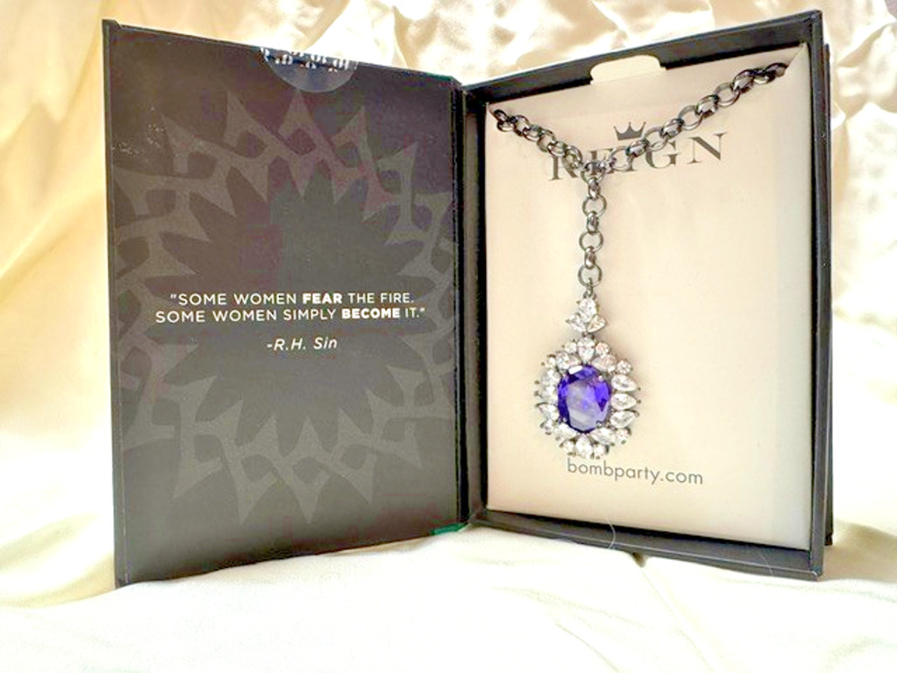 Bomb Party Captivated Reign Necklace - 2024 Reign Villian Collection RBP7654